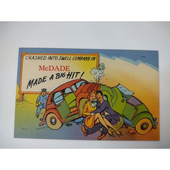 8 VTG Tichnor Texas Postcards McDade Humorous Retro Caricature Unposted - Picture 4 of 11